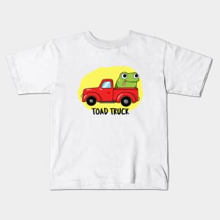 Toad Truck Cute Toad Pun Kids T-Shirt
